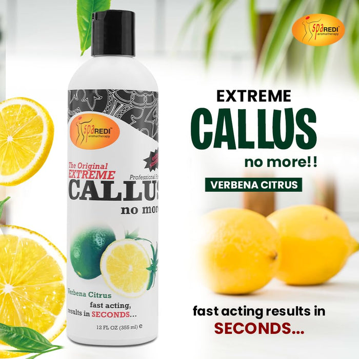 Spa Redi - Callus Remover - Lemon & Lime/Verbena Citrus 12 oz