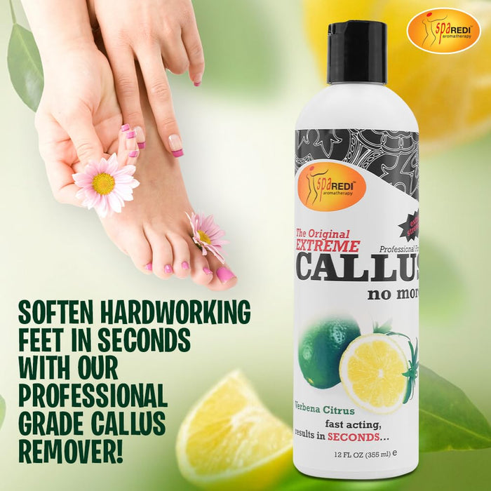 Spa Redi - Callus Remover - Lemon & Lime/Verbena Citrus 12 oz