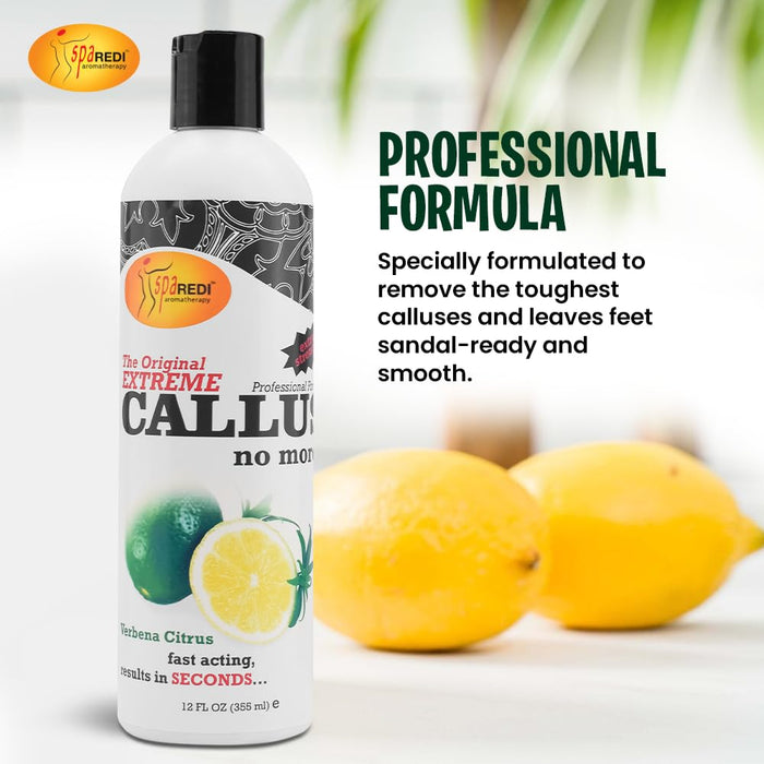 Spa Redi - Callus Remover - Lemon & Lime/Verbena Citrus 12 oz