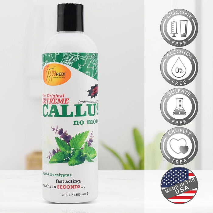 Spa Redi - Callus Remover - Mint & Eucalyptus 12 oz