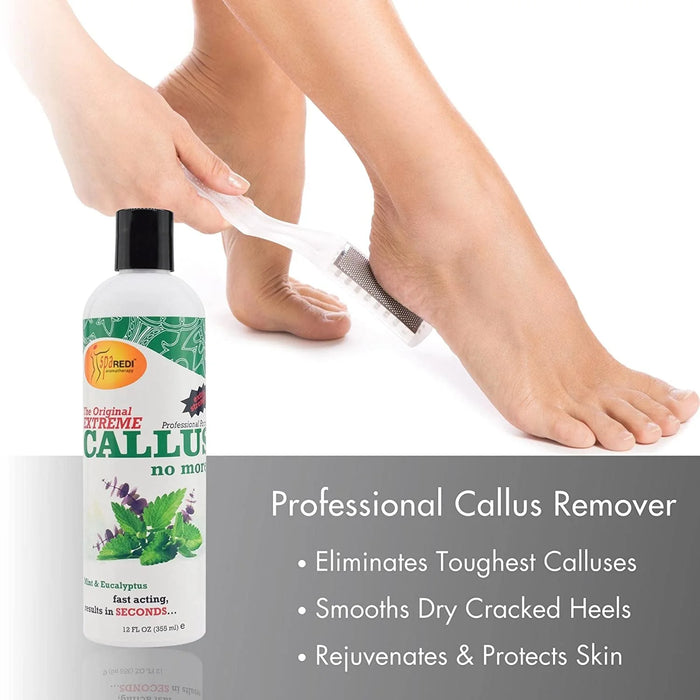 Spa Redi - Callus Remover - Mint & Eucalyptus 12 oz