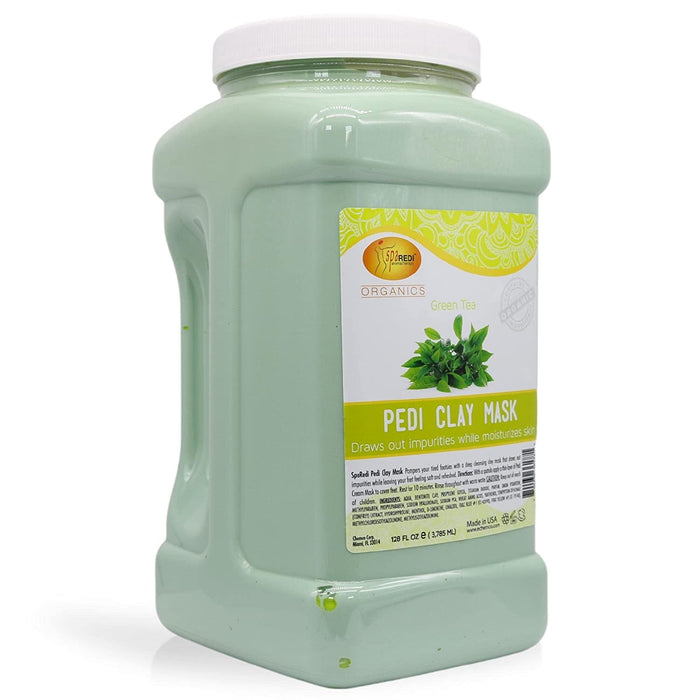 Spa Redi - Pedi Clay Mask - Green Tea 128 oz