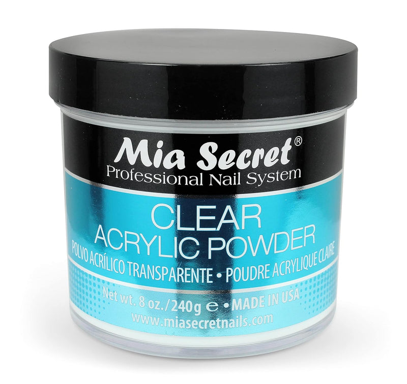 Mia Secret Acrylic Powder - Clear 8 oz