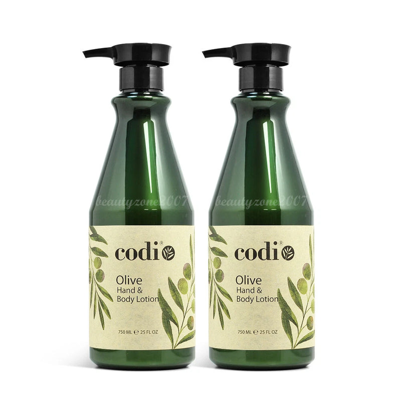 Codi - Loción para manos y cuerpo - Oliva 740 ml (Paquete de 2)