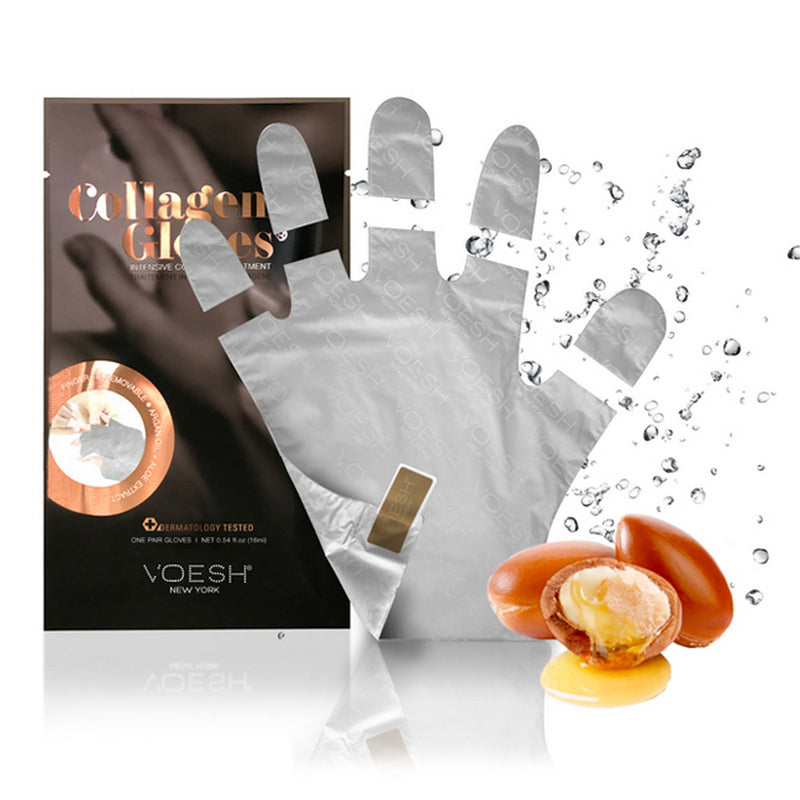 Voesh - Moisturizing Gloves - Argan Oil (8 pair)