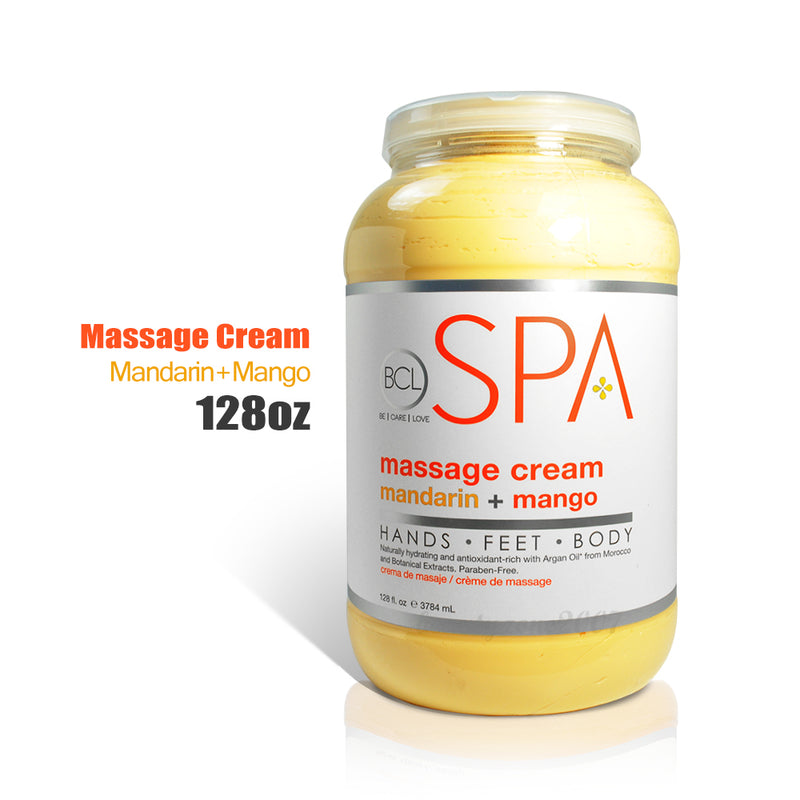 BCL SPA - Crema de Masaje - Mandarina + Mango 3.8 litros