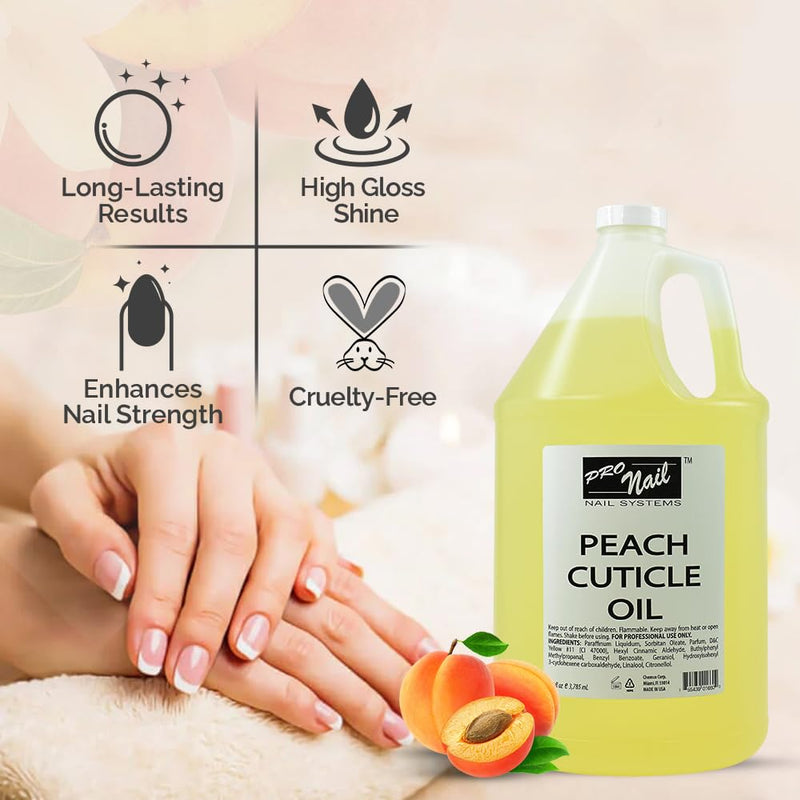 ProNail - Aceite revitalizante para cutículas - Melocotón 3.8 litros