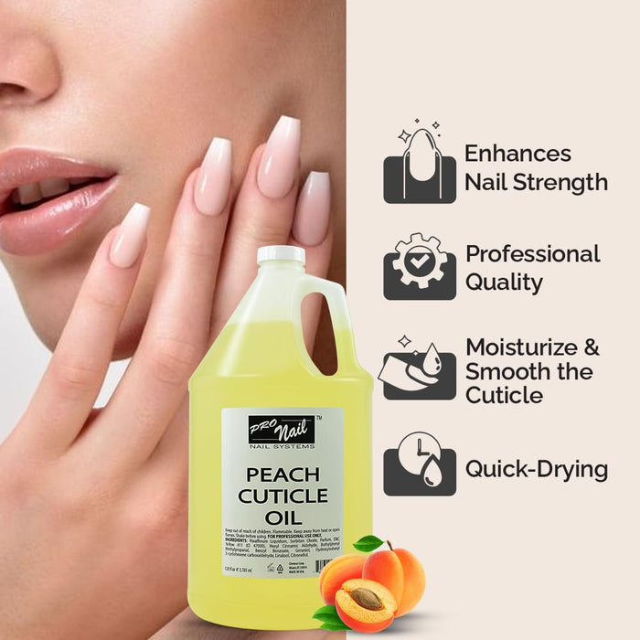 ProNail - Cuticle Revitalizing Oil - Peach 128 oz