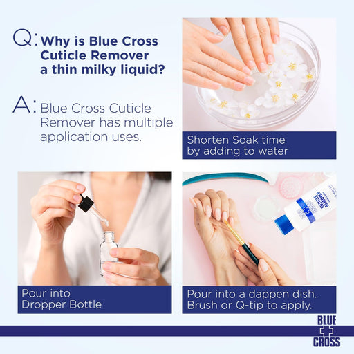 Blue Cross - Cuticle Remover & Softener 32 oz Blue Cross cuticle remover and softener image 5