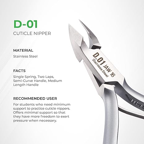 Nghia - Cuticle Nippers D-01 (Jaw 12)