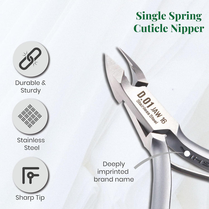 Nghia - Cuticle Nippers D-01 (Jaw 16)