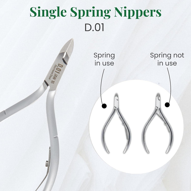 Nghia - Cuticle Nippers D-01 (Jaw 16)