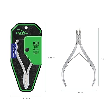 Nghia - Cuticle Nippers D-03 (Jaw 14)
