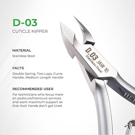 Nghia - Cuticle Nippers D-03 (Jaw 14)