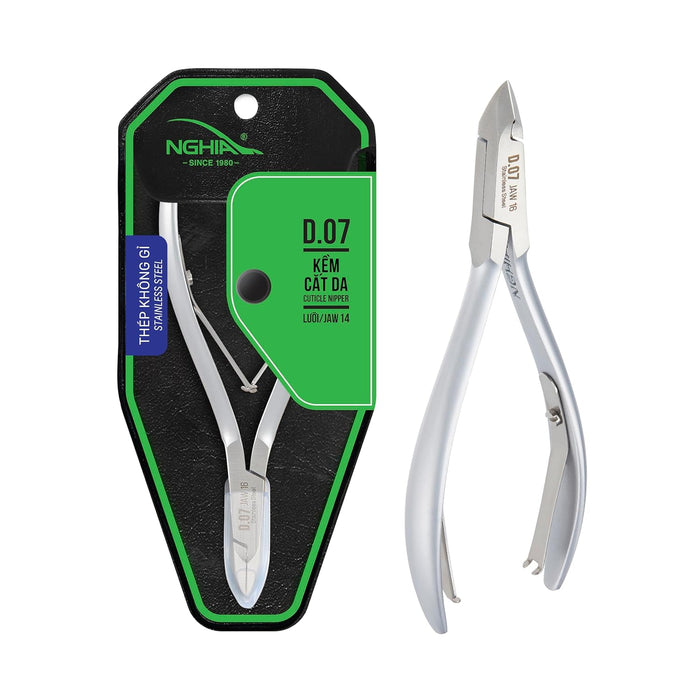 Nghia - Cuticle Nippers D-07 (Jaw 14)
