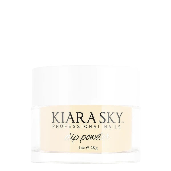 Kiara Sky Dip Powder D645 White Peach