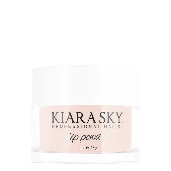 Kiara Sky Dip Powder D646 Peaches and Cream