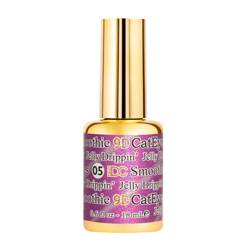 DND DC 9D Cat Eye Smoothie Jelly Drippin' #05 – 0.5 fl oz UV/LED Soak Off