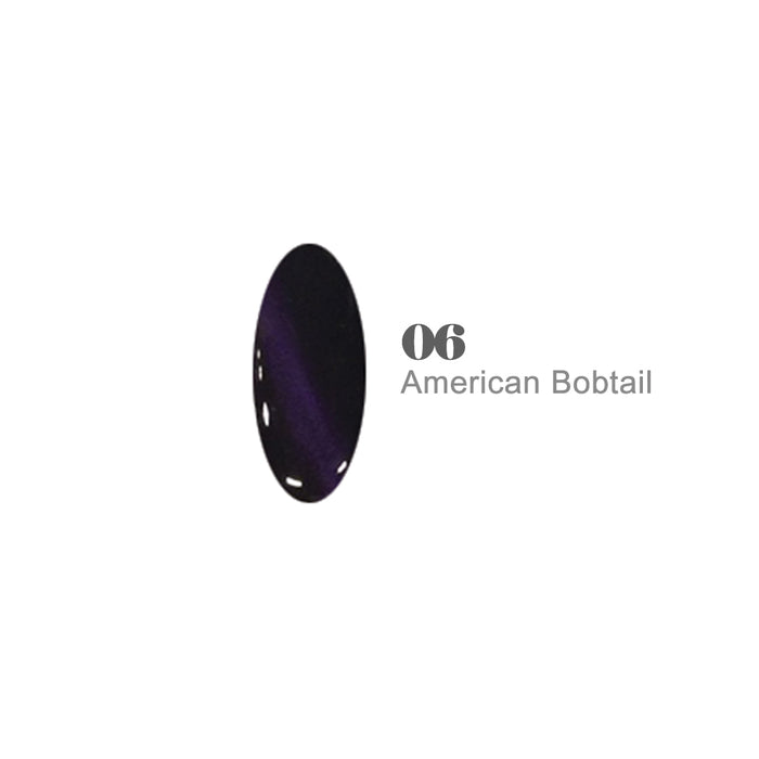 DND Cat Eyes Magnetic Gel Polish #06 American Bobtail