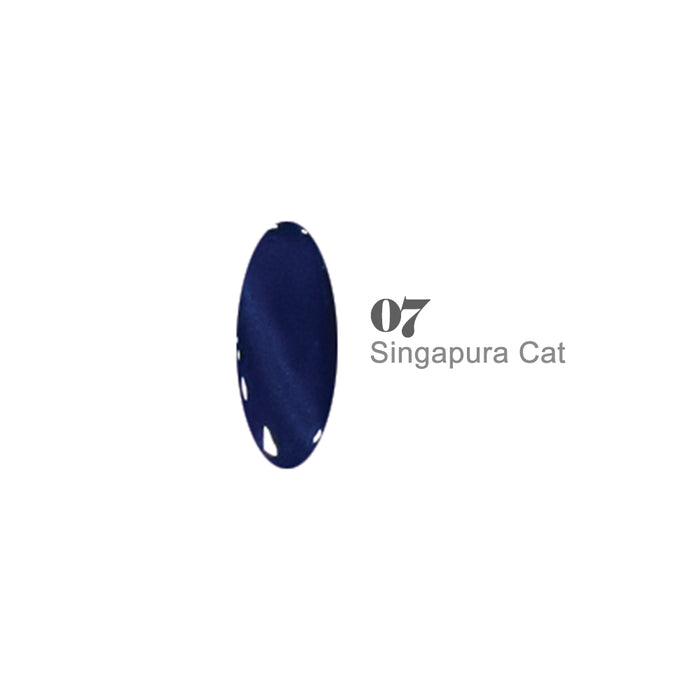 DND Cat Eyes Magnetic Gel Polish #07 Singapura Cat
