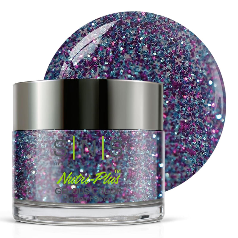 SNS Dip Powder - DC08 Baby Boomer Blue 1 oz