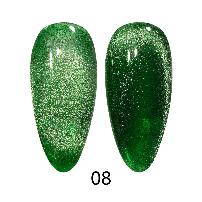 DND DC 9D Cat Eye Smoothie Purrsin Purrfection #08 – 0.5 fl oz UV/LED Soak Off