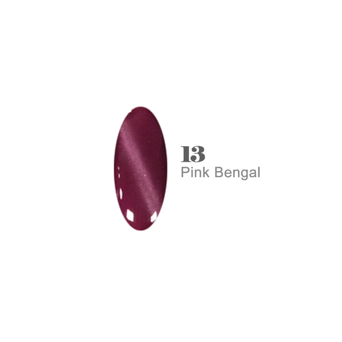 DND Cat Eyes Magnetic Gel Polish #13 Pink Bengal