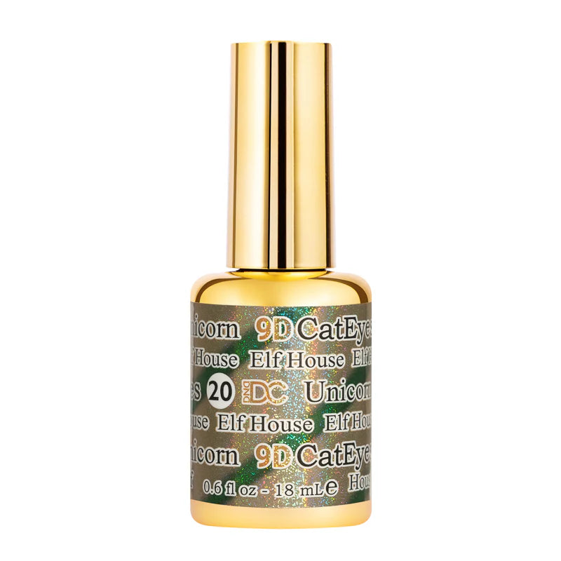 DND DC 9D Cat Eye Unicorn Elf House #20 – 0.5 fl oz UV/LED Soak Off
