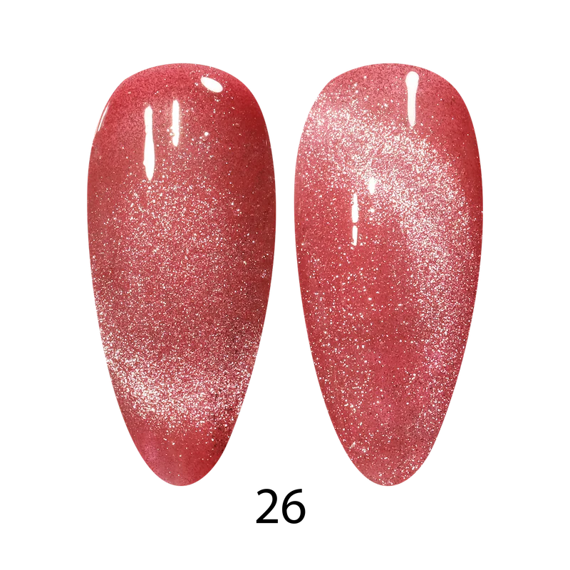 DND DC 9D Cat Eye Creamy Cleocatra #26 – 0.5 fl oz UV/LED Soak Off