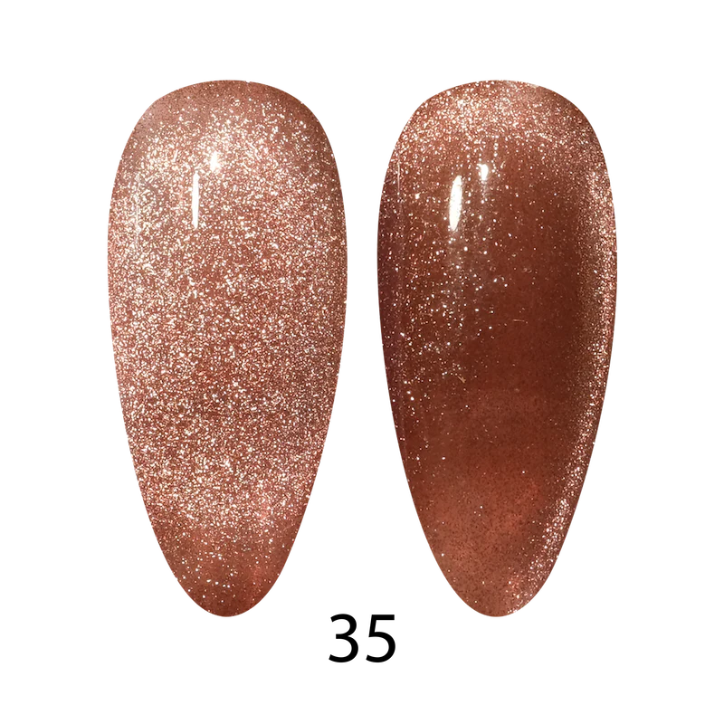 DND DC 9D Cat Eye Creamy Cat Wink #35 – 0.5 fl oz UV/LED Soak Off