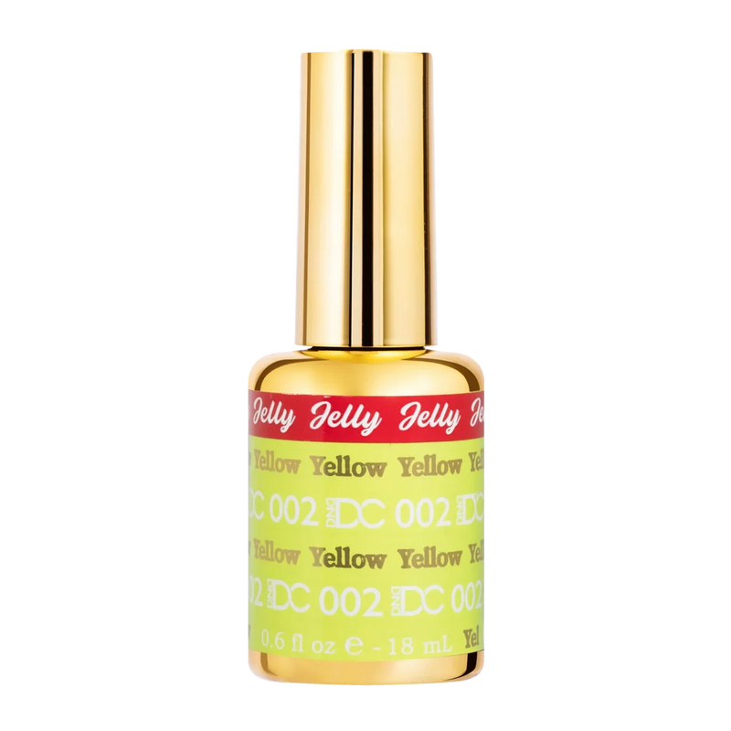 DND - DC Jelly Gel - #002 Yellow 0.6 oz