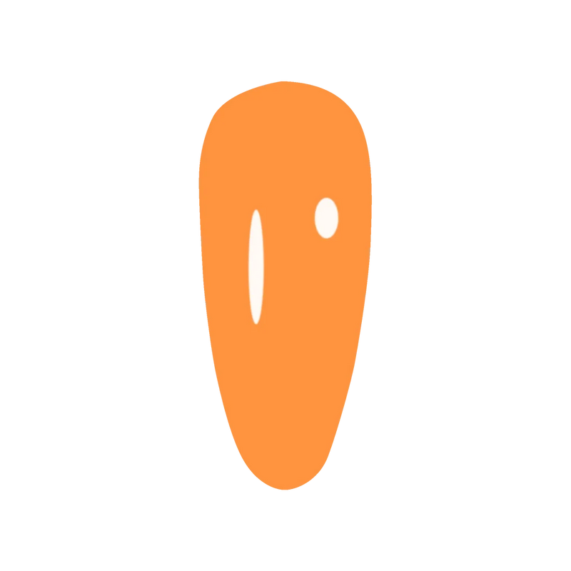 DND - DC Jelly Gel - #006 Orange 0.6 oz