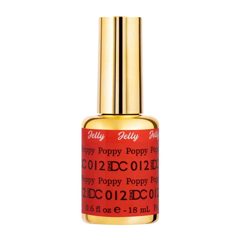 DND - DC Jelly Gel - #012 Poppy 0.6 oz