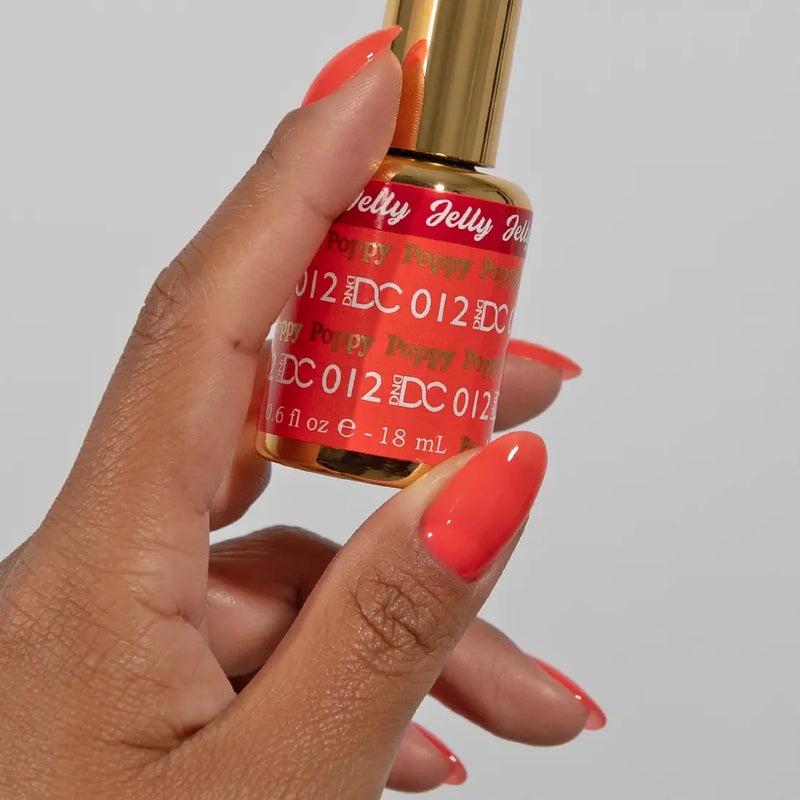 DND - DC Jelly Gel - #012 Poppy 0.6 oz