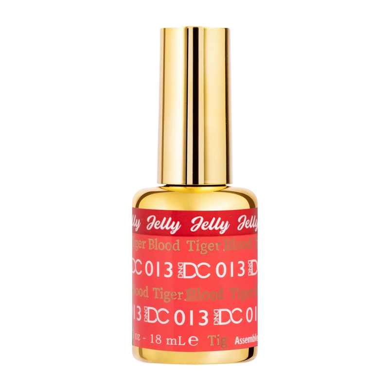 DND - DC Jelly Gel - #013 Tiger Blood 0.6 oz