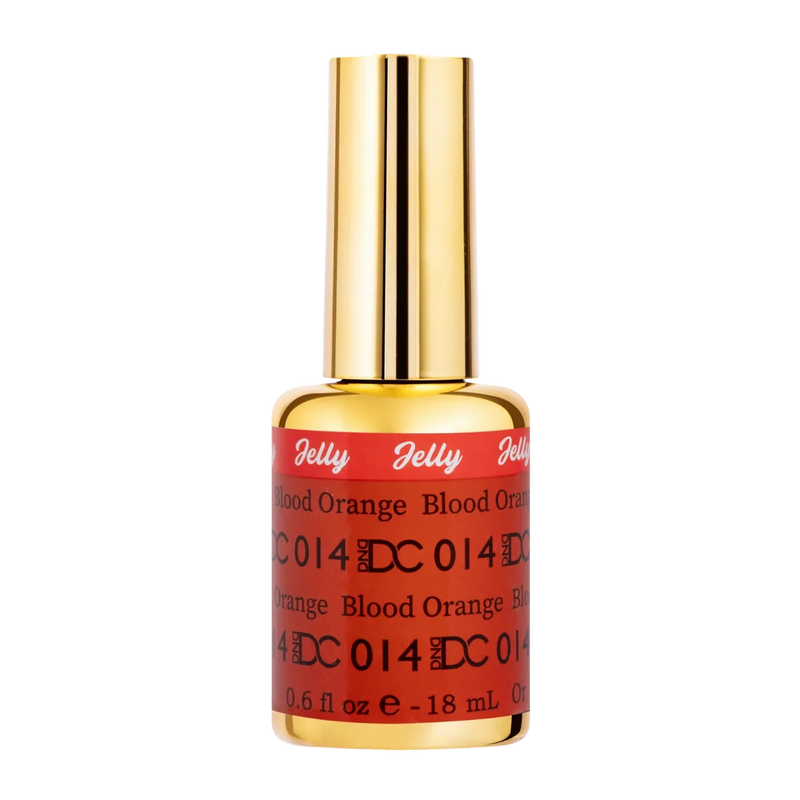 DND - DC Jelly Gel - #014 Blood Orange 0.6 oz
