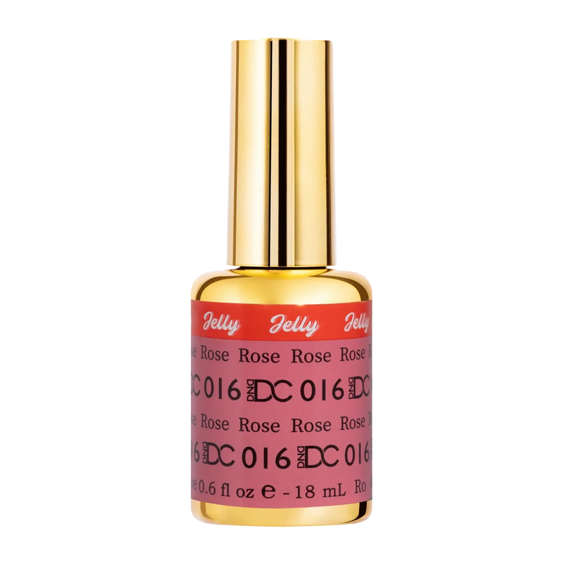 DND - DC Jelly Gel - #016 Rose 0.6 oz