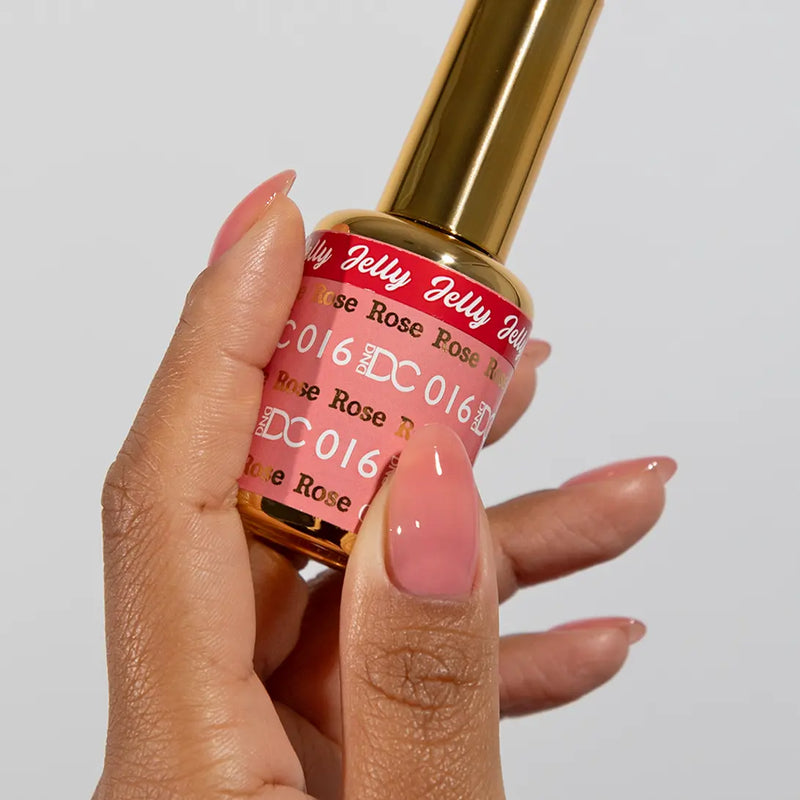 DND - DC Jelly Gel - #016 Rose 0.6 oz