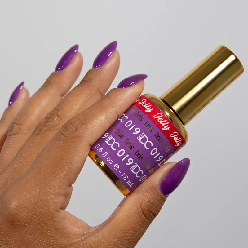 DND - DC Jelly Gel - #019 Iris 0.6 oz