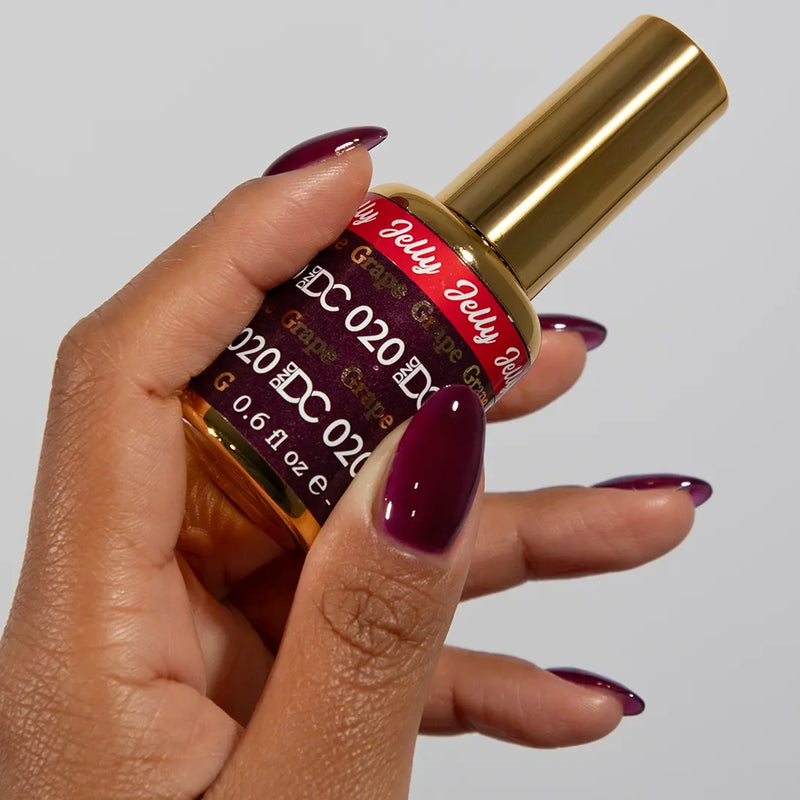 DND - DC Jelly Gel - #020 Grape 0.6 oz