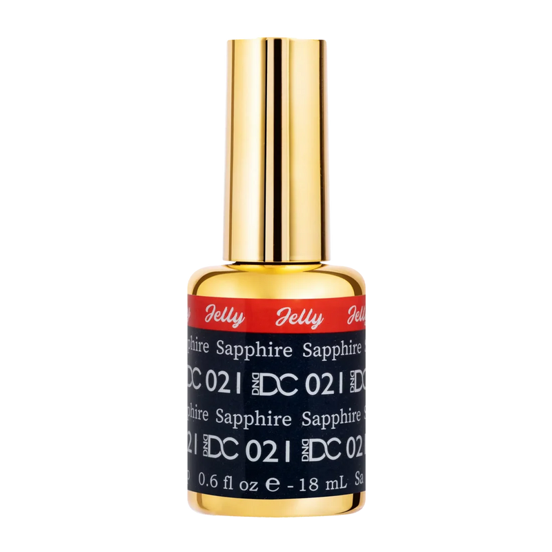 DND - DC Jelly Gel - #021 Sapphire 0.6 oz