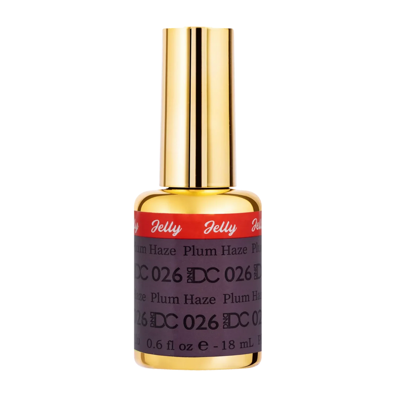 DND - DC Jelly Gel - #026 Plum Haze 0.6 oz