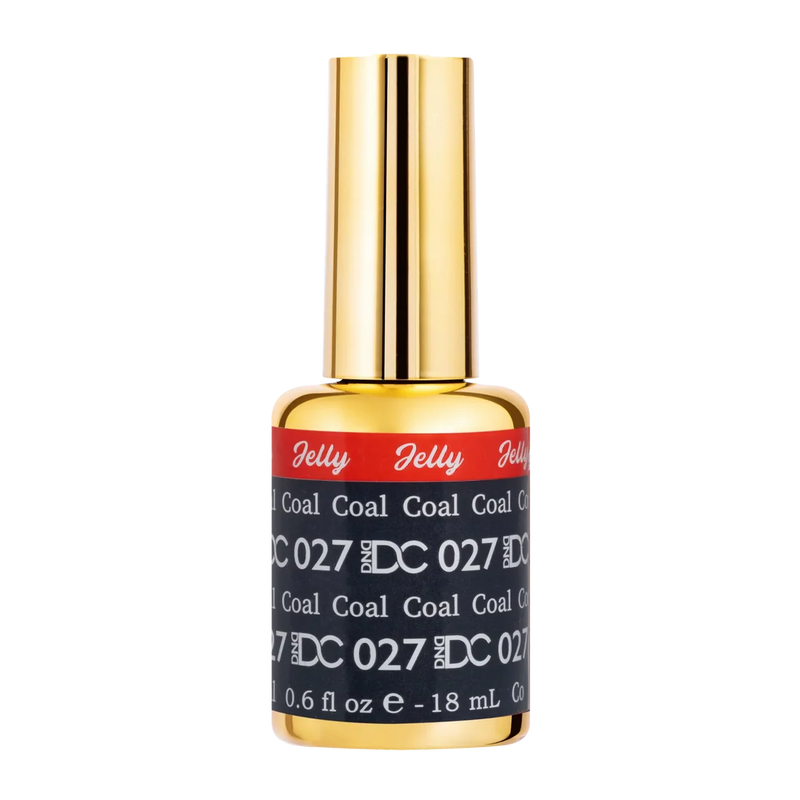 DND - DC Jelly Gel - #027 Coal 0.6 oz