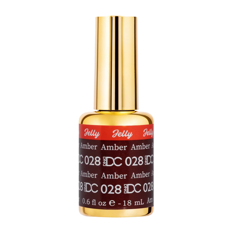 DND - DC Jelly Gel - #028 Amber 0.6 oz