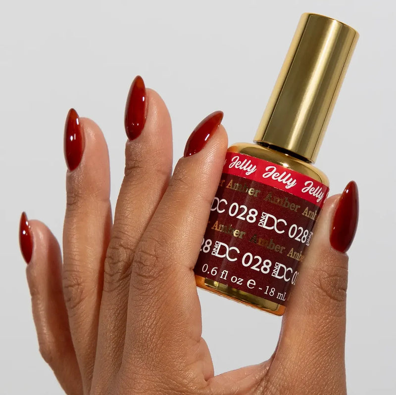 DND - DC Jelly Gel - #028 Amber 0.6 oz