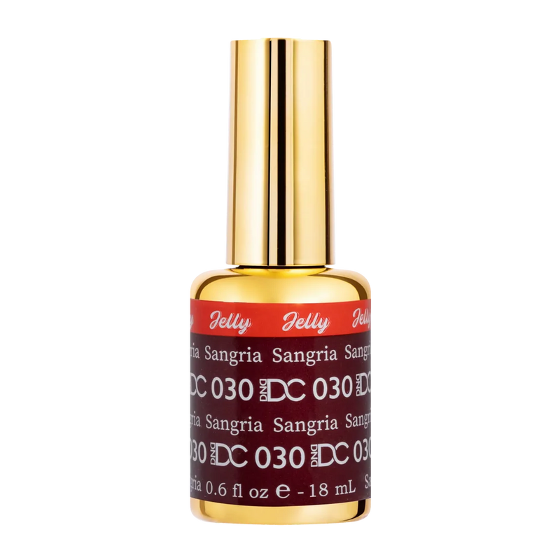 DND - DC Jelly Gel - #030 Sangria 0.6 oz