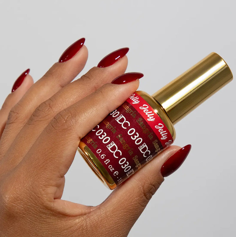 DND - DC Jelly Gel - #030 Sangria 0.6 oz