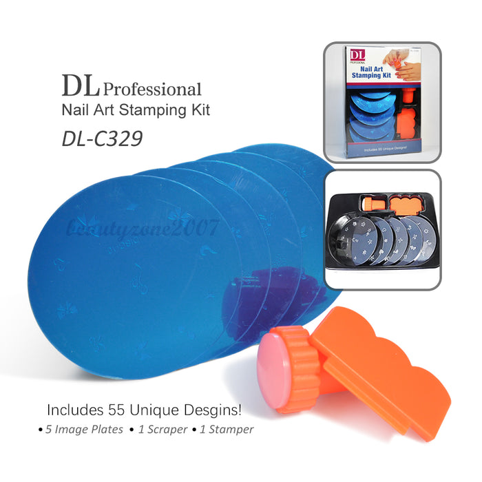 DL Professional - Nail Art Stamping Kit - C329
