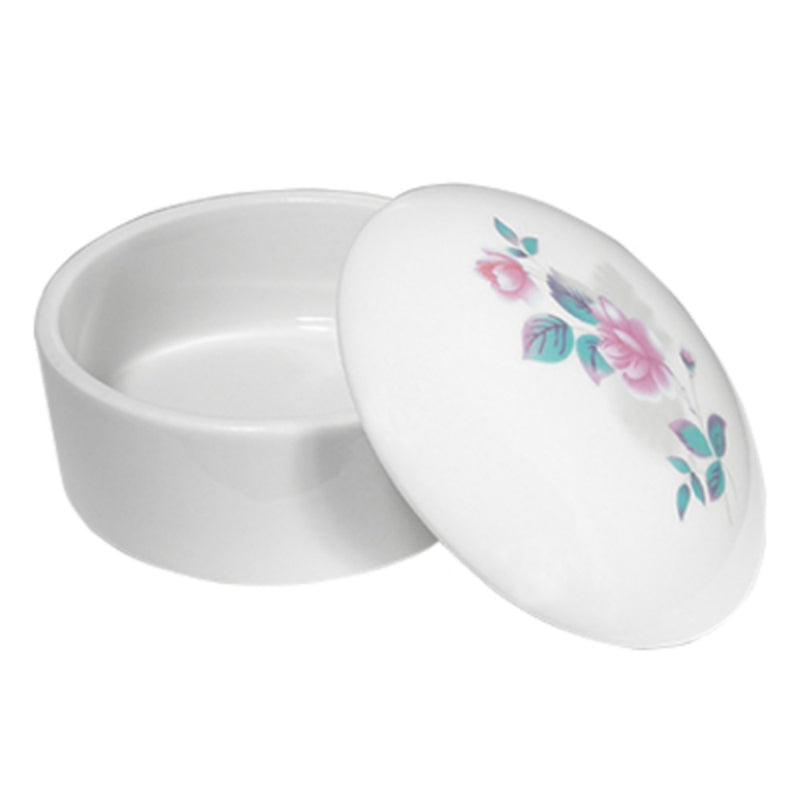 DL Professional DL-C380 Porcelain Jar - Acrylic Dappen Dish