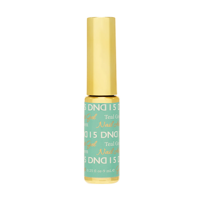 DND - Gel Nail Art Liner - #15 Teal Green